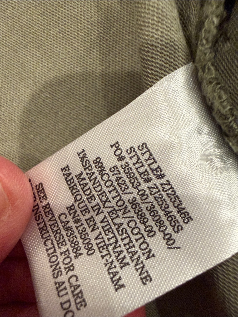 Z Supply Olive Green Utility Jacket - Picture 5 of 7